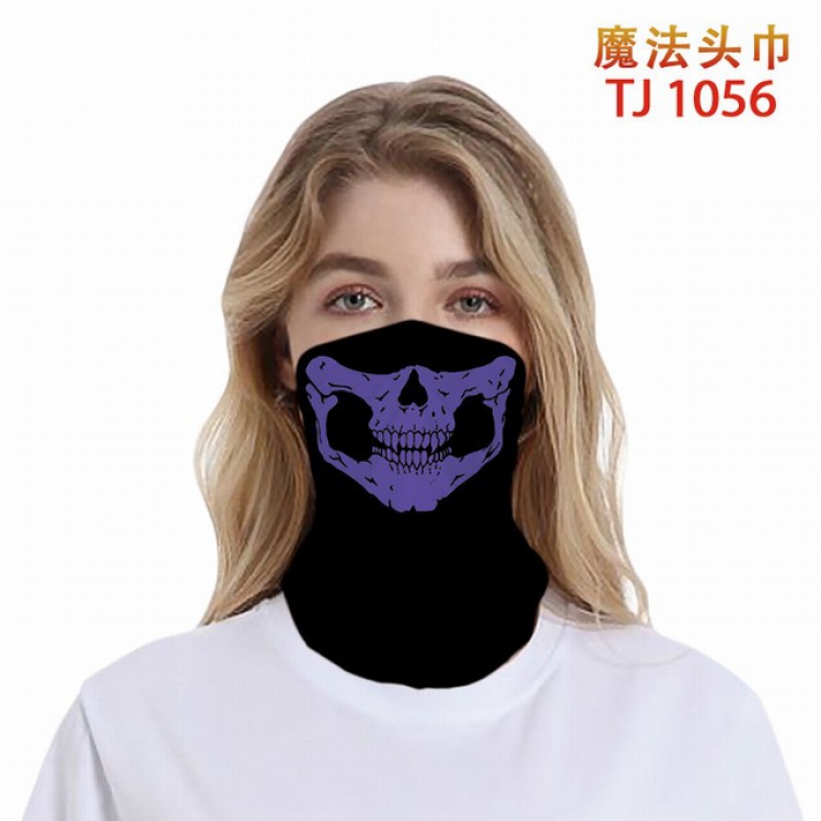 TJ-1056- Personalized color printing magic turban scarf