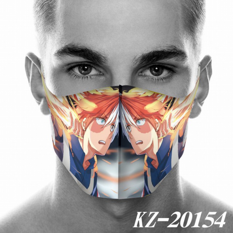 My Hero Academia Anime 3D digital printing masks a set price for 5 pcs KZ-20154