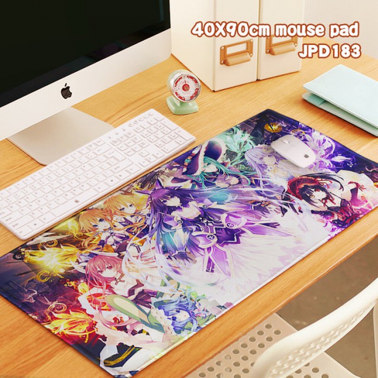 Date-A-Live Anime Locking thick keyboard pad 40X90X0.3CM JPD183
