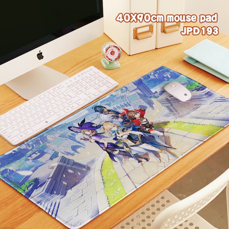 Genshin Impact Game Locking thick keyboard pad 40X90X0.3CM JPD193