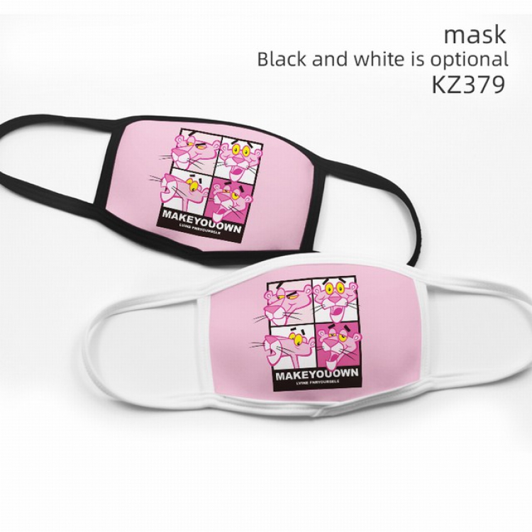 Pink Panther Color printing Space cotton Mask price for 5 pcs KZ379
