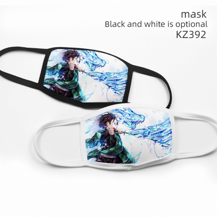 Demon Slayer Kimets Color printing Space cotton Mask price for 5 pcs KZ392