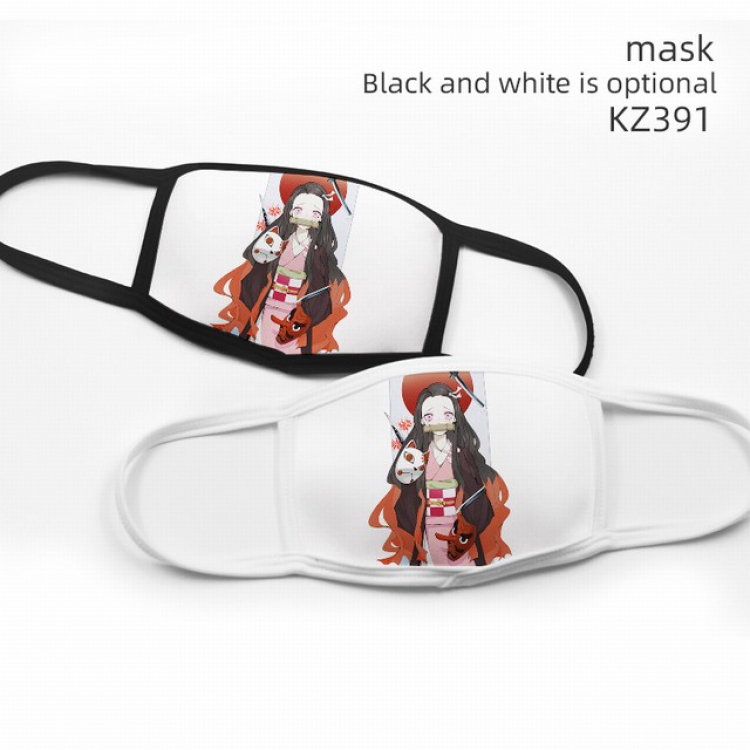 Demon Slayer Kimets Color printing Space cotton Mask price for 5 pcs KZ391