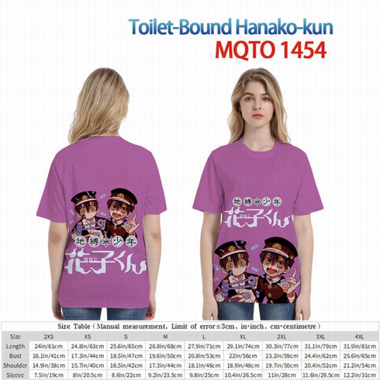 Toilet-Bound Hanako-kun Full color short sleeve t-shirt 9 sizes from 2XS to 4XL MQTO-1454