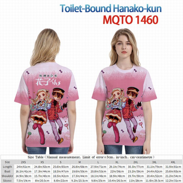 Toilet-Bound Hanako-kun Full color short sleeve t-shirt 9 sizes from 2XS to 4XL MQTO-1460