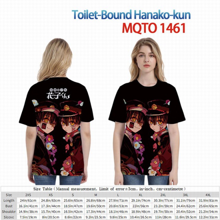 Toilet-Bound Hanako-kun Full color short sleeve t-shirt 9 sizes from 2XS to 4XL MQTO-1461