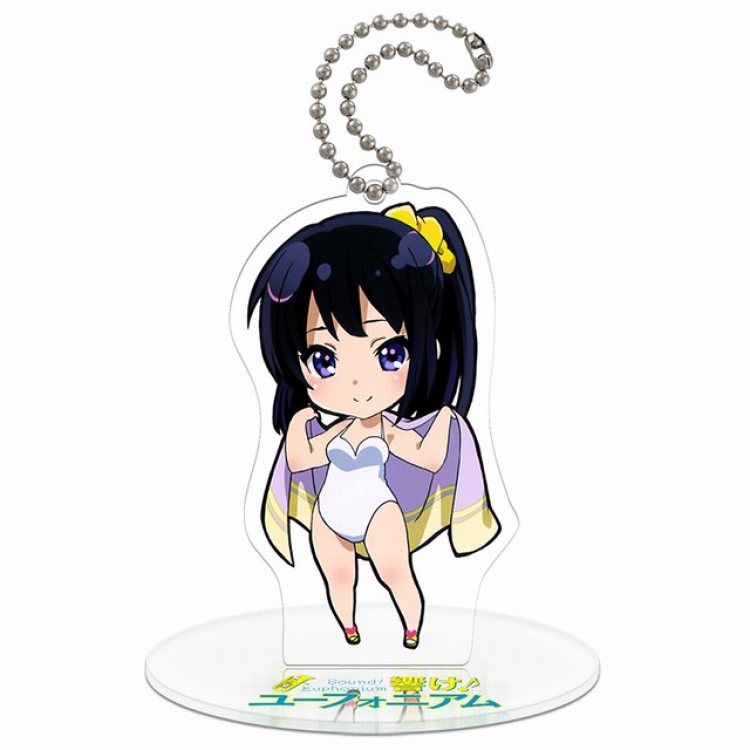 Hibike! Euphonium Kousaka.Reina Q version soma Small Standing Plates Acrylic keychain pendant 8-9CM