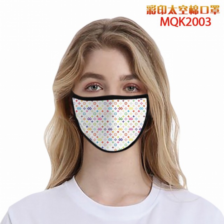 Personality color printing Space cotton Masks price for 5 pcs MQK2003