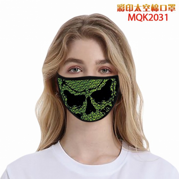 Personality color printing Space cotton Masks price for 5 pcs MQK2031