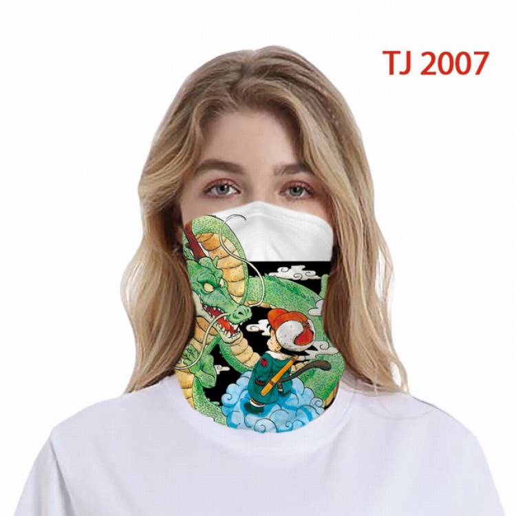 Dragon Ball Color printing magic turban scarf-TJ-2007