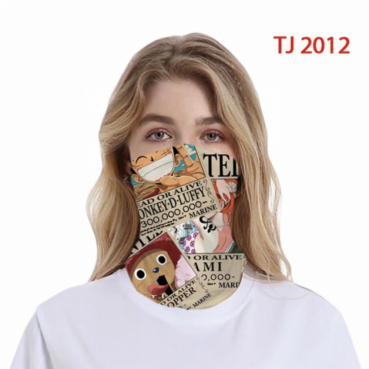 One Piece Color printing magic turban scarf-TJ-2012