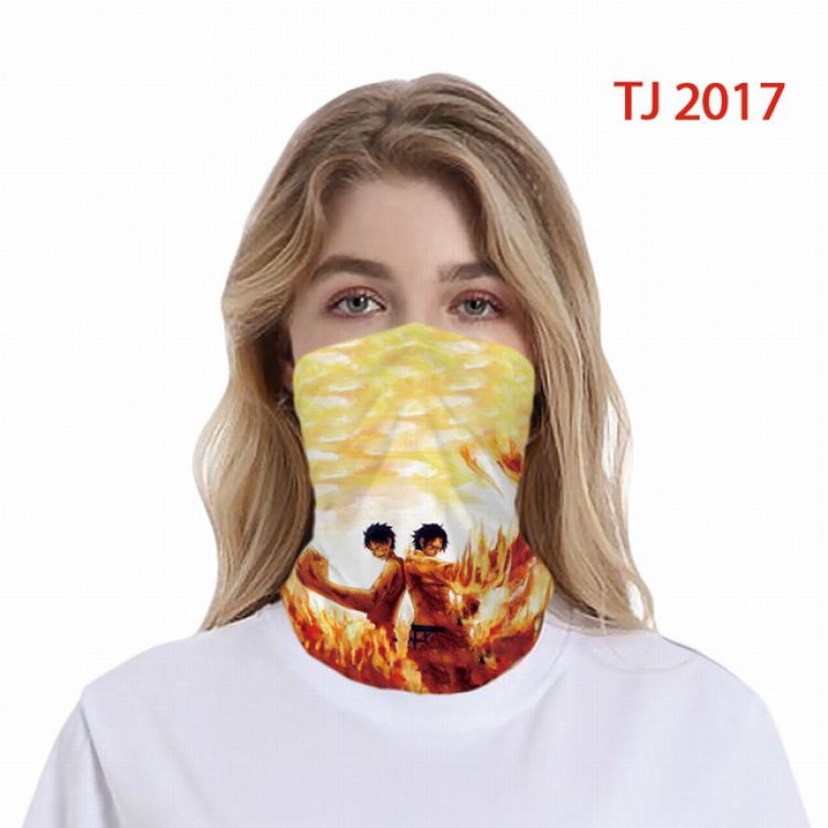 One Piece Color printing magic turban scarf-TJ-2017