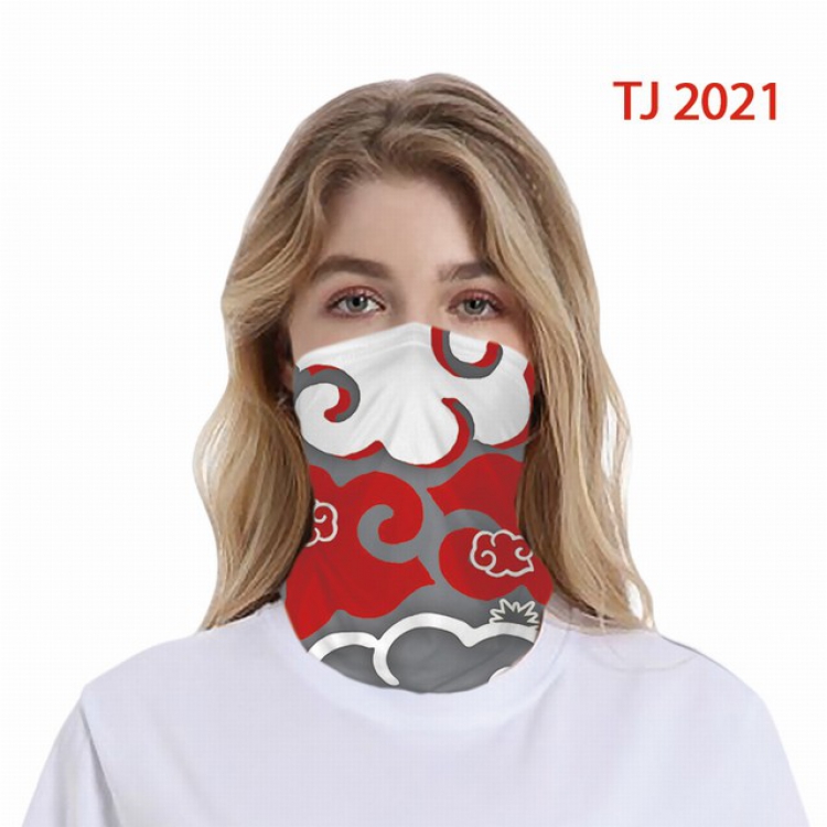 Naruto Color printing magic turban scarf-TJ-2021