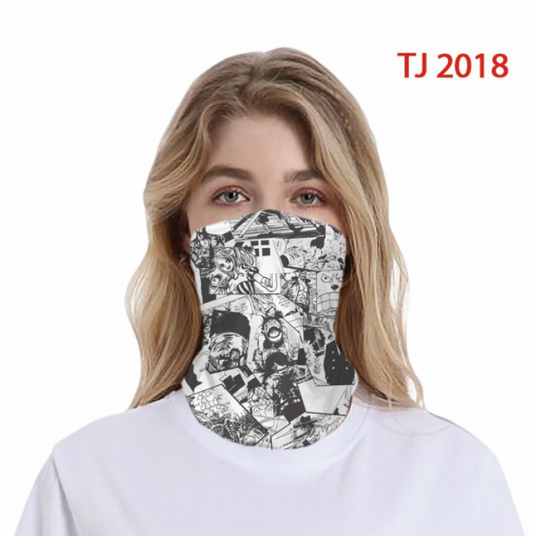 One Piece Color printing magic turban scarf-TJ-2018