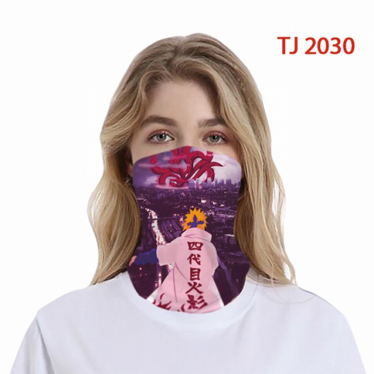 Naruto Color printing magic turban scarf-TJ-2030