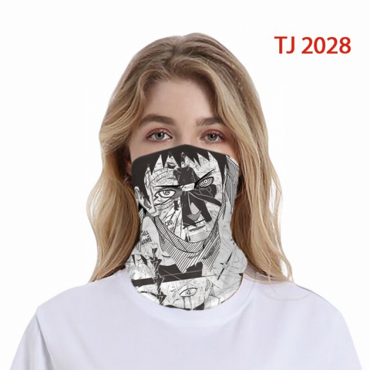 Naruto Color printing magic turban scarf-TJ-2028