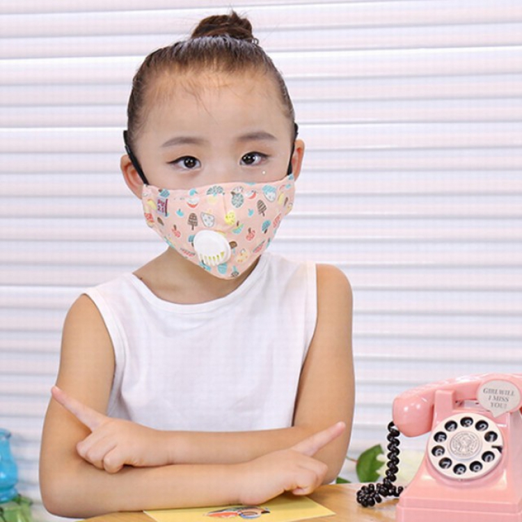 Protection dust-proof masks for  children give away 1 PM2.5 filter a set price for 3 pcs