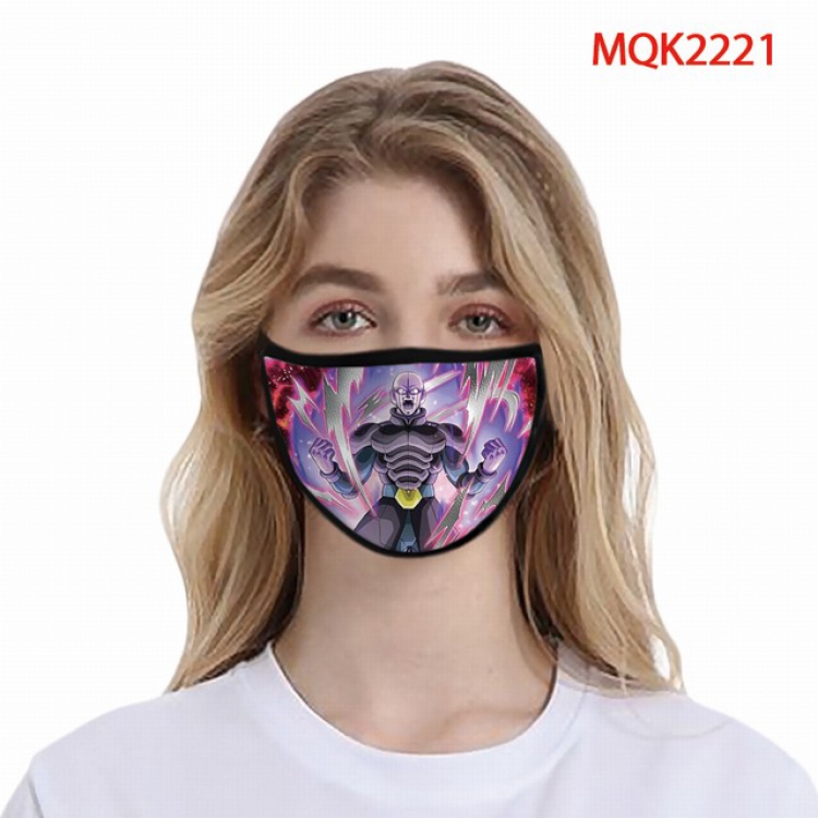 Dragon Ball Color printing Space cotton Masks price for 5 pcs MQK2221