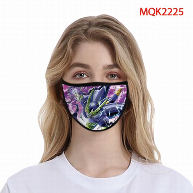 Dragon Ball Color printing Space cotton Masks price for 5 pcs MQK2225