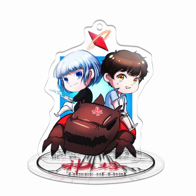 Tower of God Q version soma Small Standing Plates Acrylic keychain pendant 8-9CM 