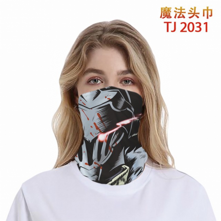 My Hero Academia Color printing magic turban scarf-TJ-2031