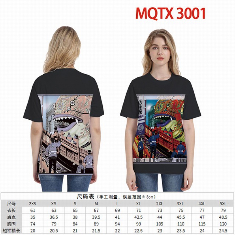Ao no Exorcist Full color short sleeve t-shirt 10 sizes from 2XS to 4XL MQTO-3001