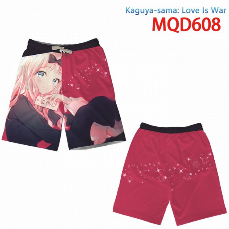 Kaguya-sama: Love Is War Beach pants M L XL XXL XXXL MQD608