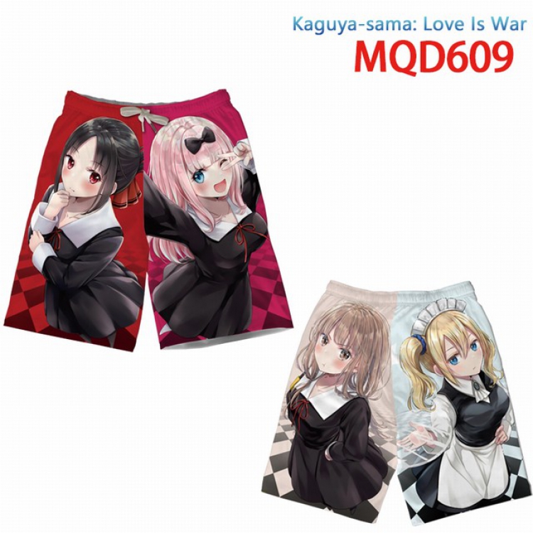 Kaguya-sama: Love Is War Beach pants M L XL XXL XXXL MQD609