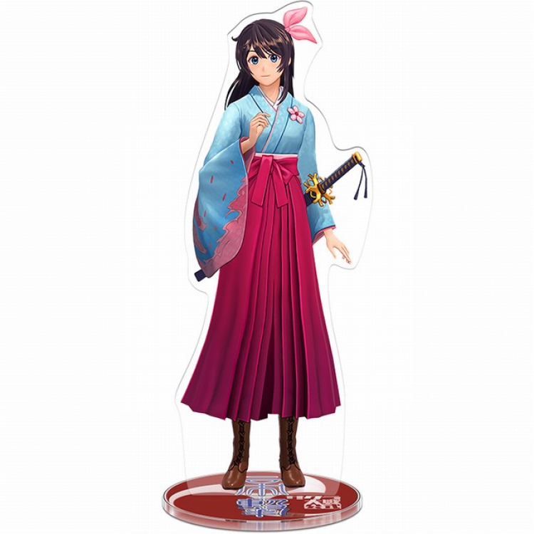 Sakura Wars the Animation Amamiya.Sakura Acrylic Standing Plates 20-22CM