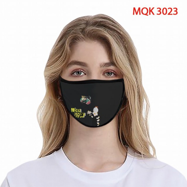 My Hero Academia Color printing Space cotton Masks price for 5 pcs MQK3023