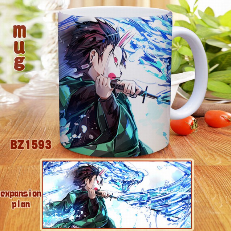 Demon Slayer Kimets Full color printed mug Cup Kettle BZ1593