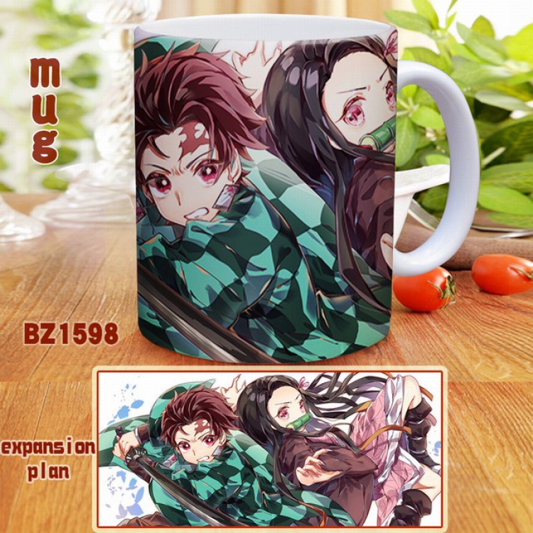 Demon Slayer Kimets Full color printed mug Cup Kettle BZ1598