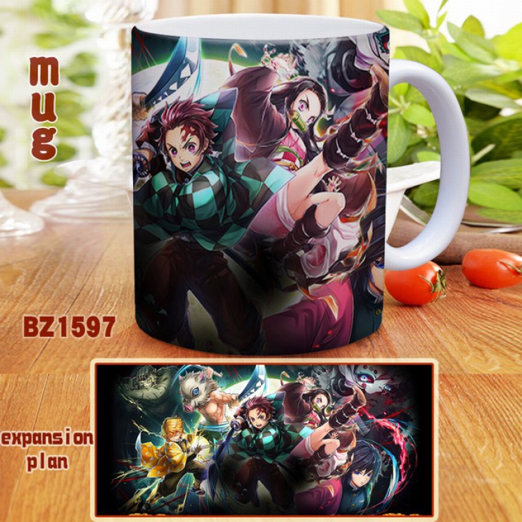 Demon Slayer Kimets Full color printed mug Cup Kettle BZ1597