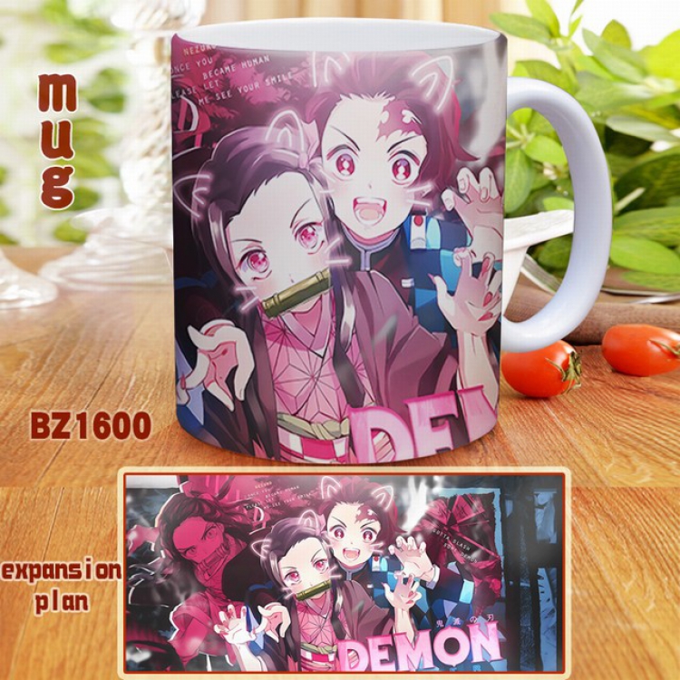 Demon Slayer Kimets Full color printed mug Cup Kettle BZ1600