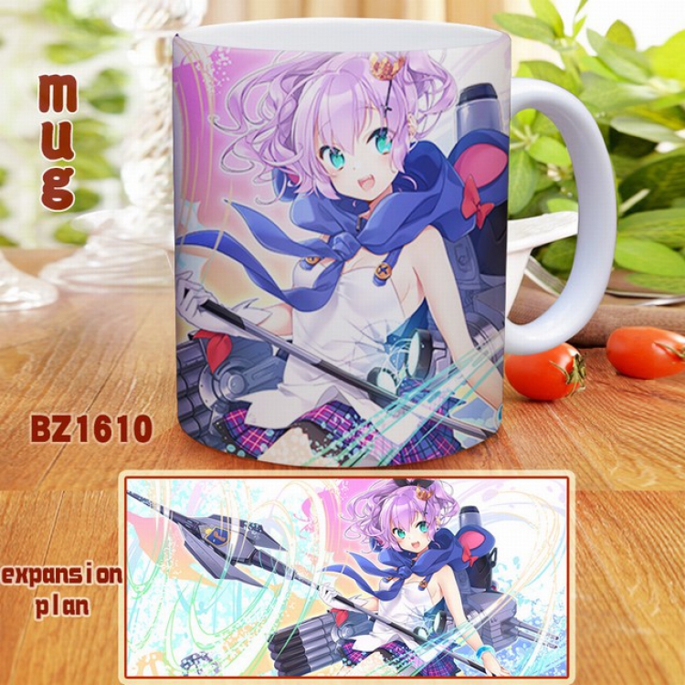 Azur Lane Full color printed mug Cup Kettle BZ1610