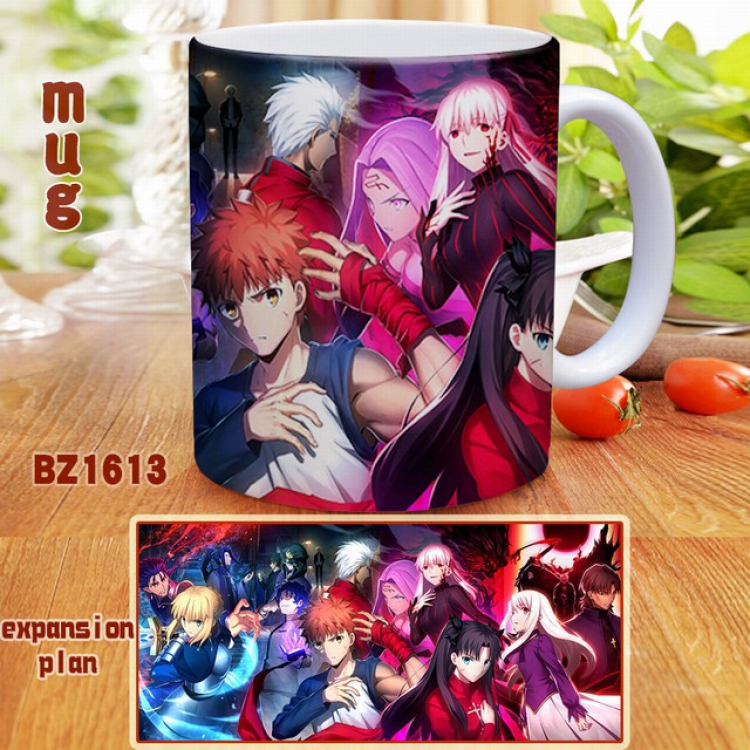 Fate Stay Night Full color printed mug Cup Kettle BZ1613