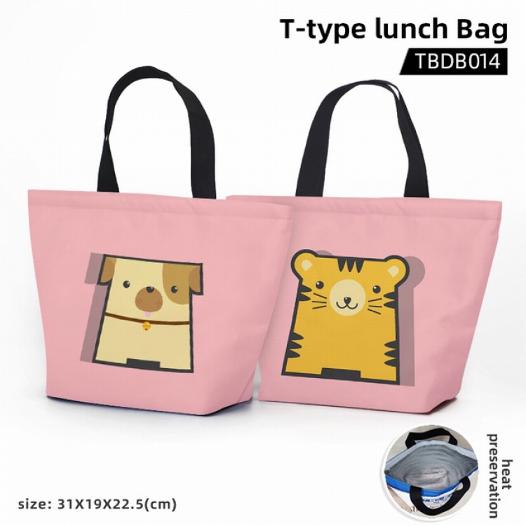 Animal Personality Waterproof lunch bag TBDB014