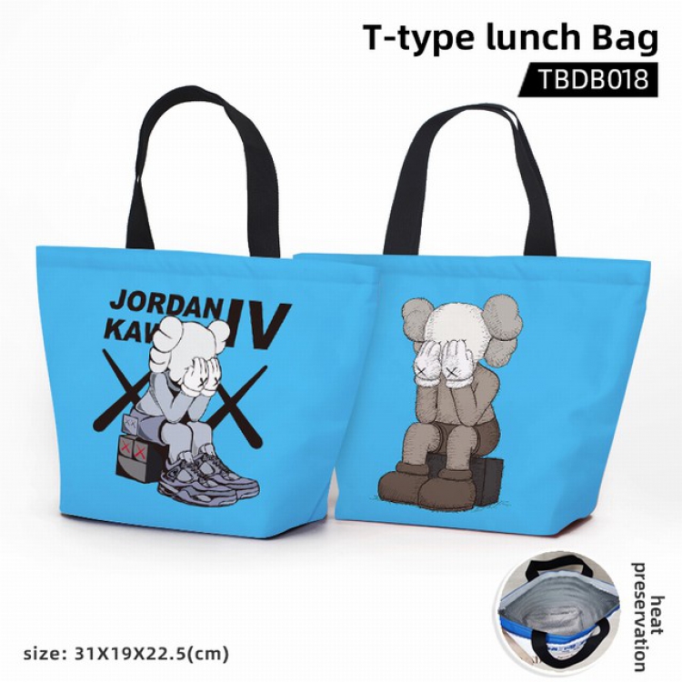 KAWS Personality Waterproof lunch bag TBDB018