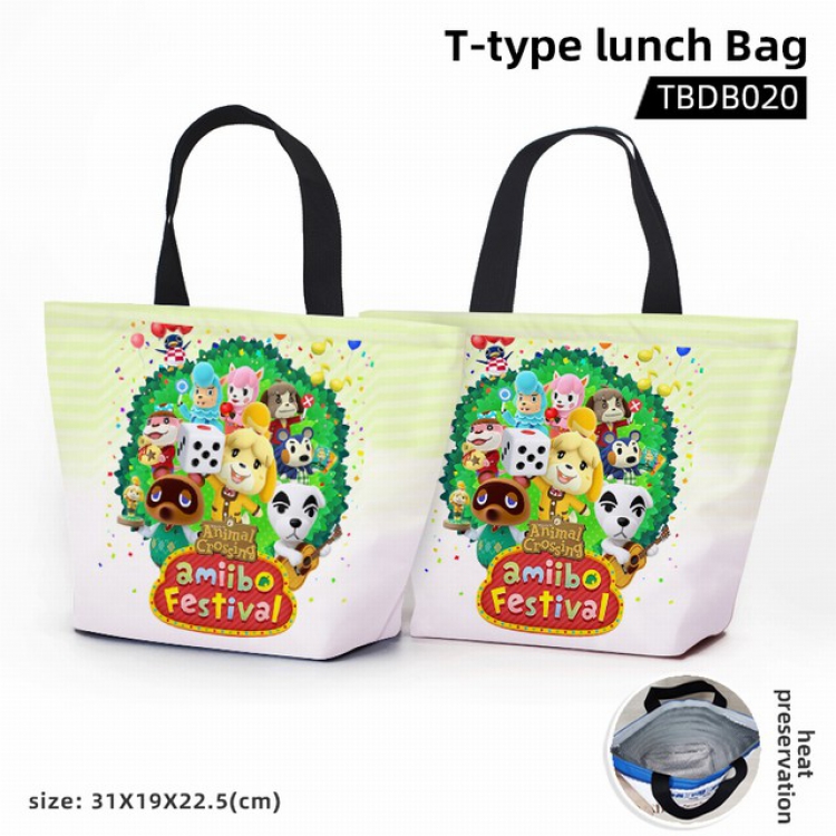 Animal Crossing Waterproof lunch bag TBDB020