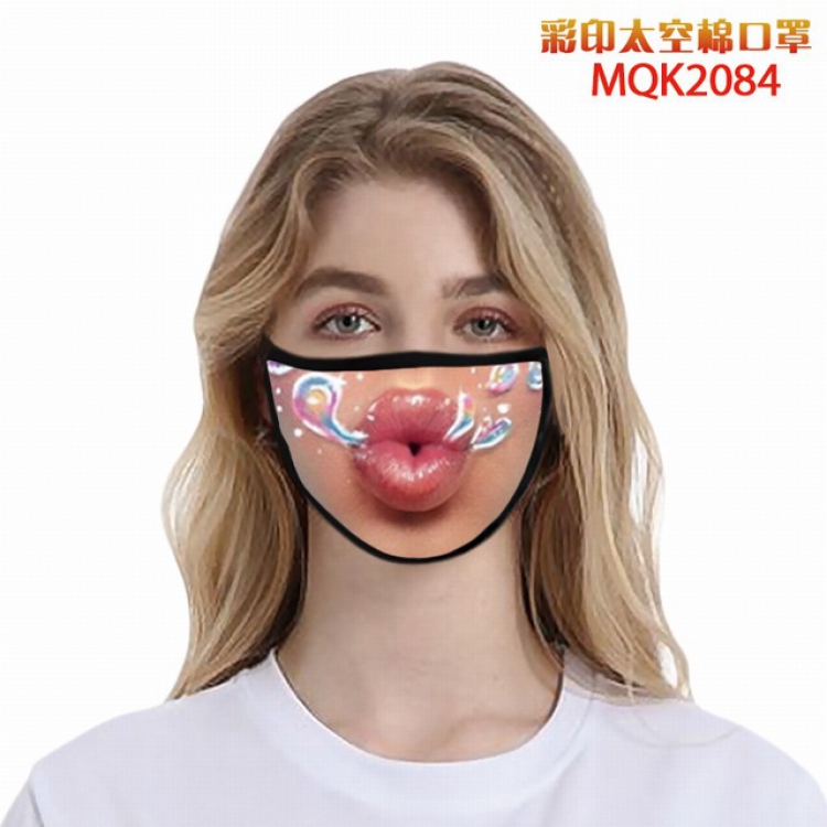 Color printing Space cotton Masks price for 5 pcs MQK2084