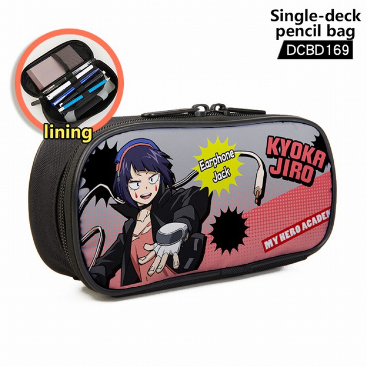 My Hero Academia Anime single layer waterproof pen case 25X7X12CM -DCBD169