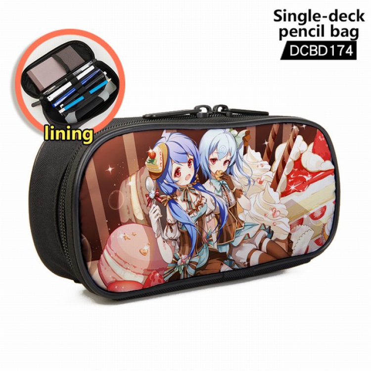 Bilibili Anime single layer waterproof pen case 25X7X12CM -DCBD174