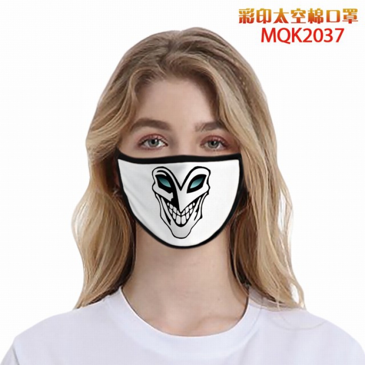 V for Vendetta Color printing Space cotton Masks price for 5 pcs MQK2037