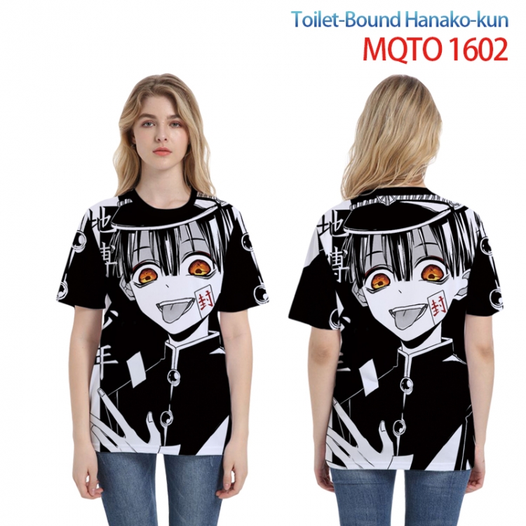 Toilet-Bound Hanako-kun European full color printing flower short sleeve T-shirt 2XS-4XL 9 sizes MQTO 1602
