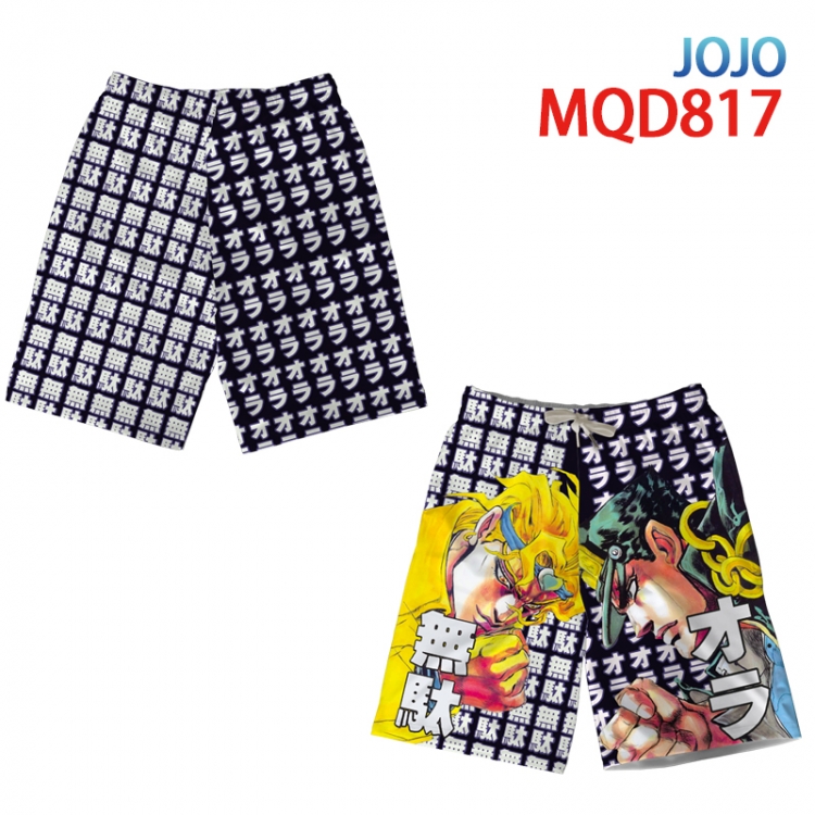 JoJos Bizarre Adventure  printing summer bathing suit beach pants M L XL 2XL 3XL MQD817