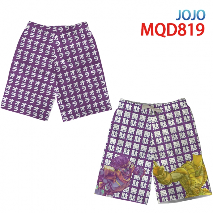 JoJos Bizarre Adventure  printing summer bathing suit beach pants M L XL 2XL 3XL MQD819