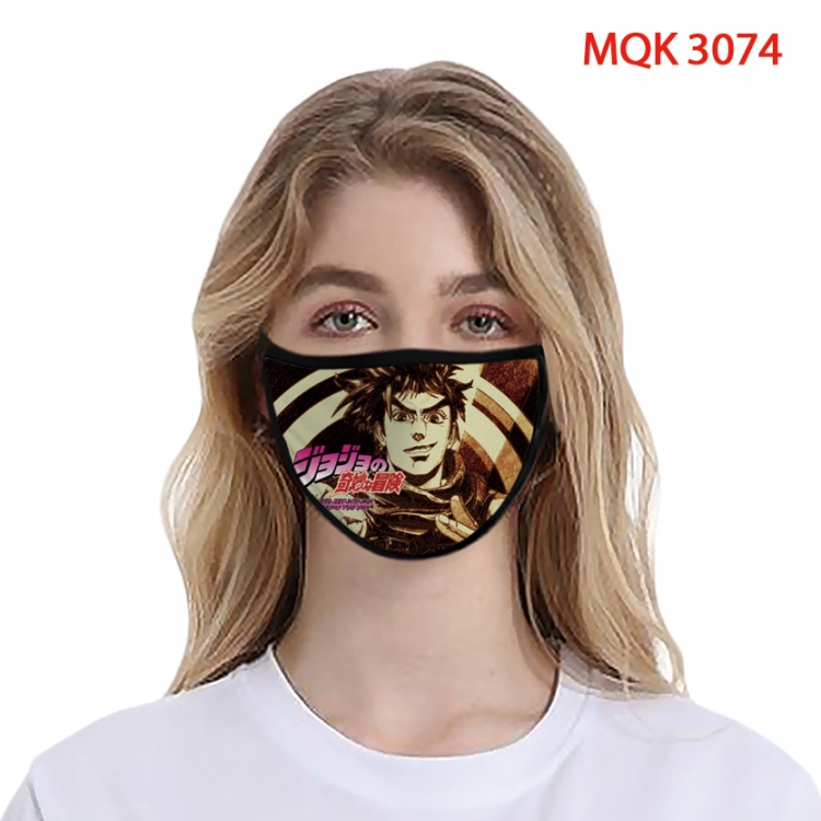 JoJos Bizarre Adventure Color printing Space cotton Masks price for 5 pcs MQK-3074