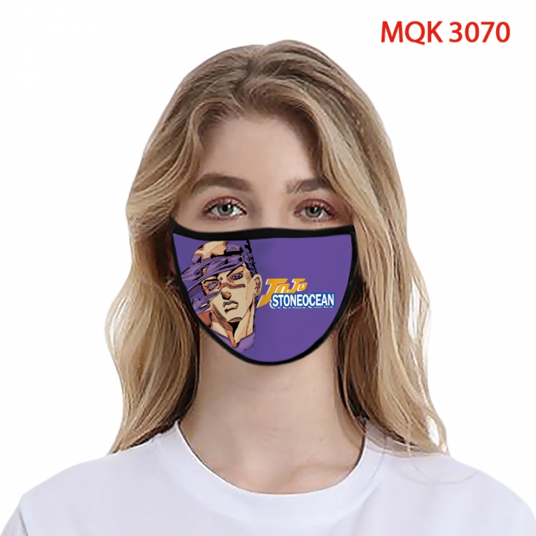 JoJos Bizarre Adventure Color printing Space cotton Masks price for 5 pcs MQK-1794