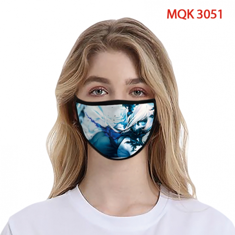 Kantai Collection Color printing Space cotton Masks price for 5 pcs MQK3051