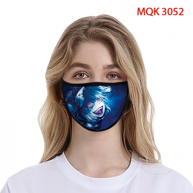 Kantai Collection Color printing Space cotton Masks price for 5 pcs MQK3052